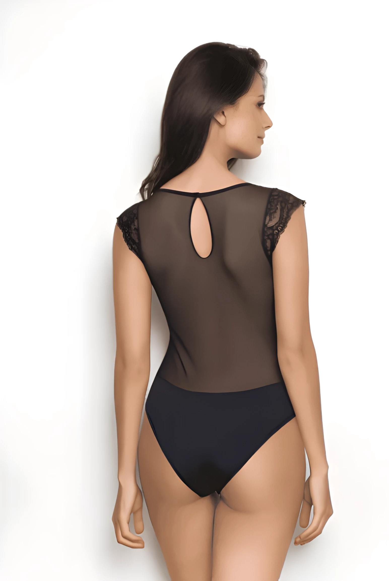 Body Encaje Clásico- Rouse-M