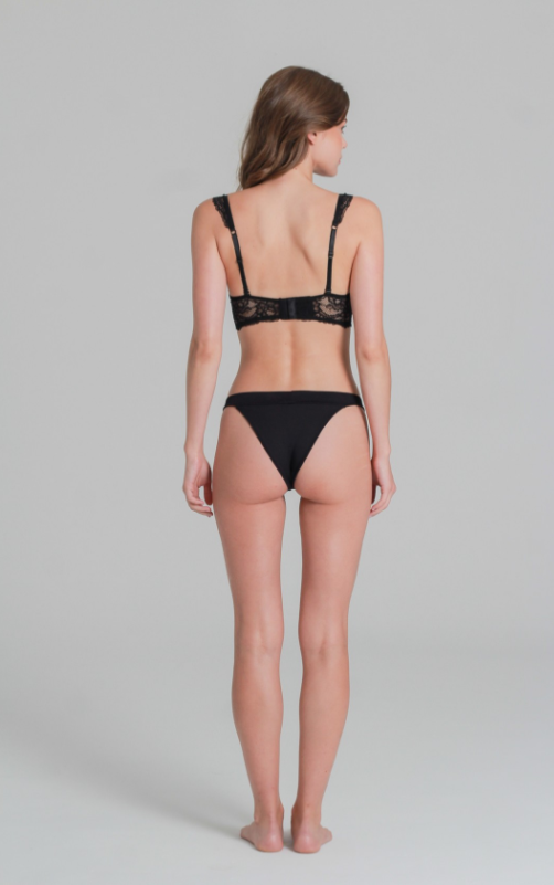 Calzón negro de microfibra – Modelo West Talla XL